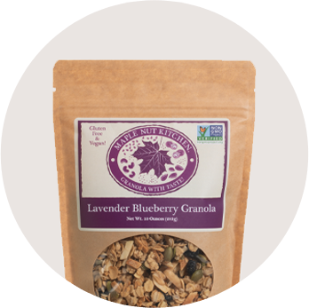 Lavender Blueberry Granola