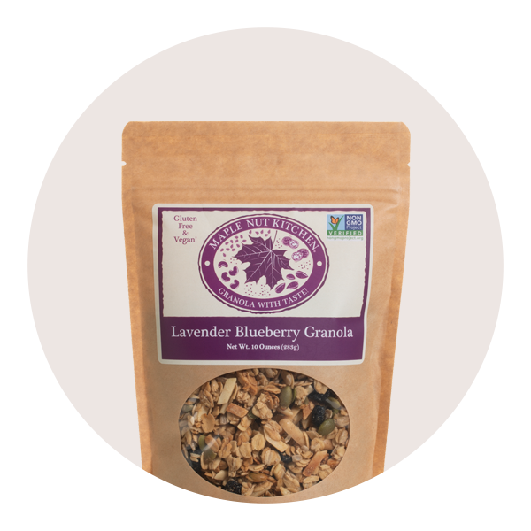 Lavender Blueberry Granola