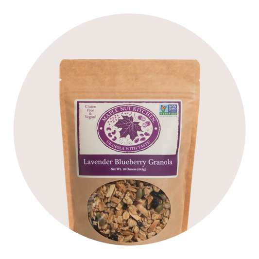 Lavender Blueberry Granola