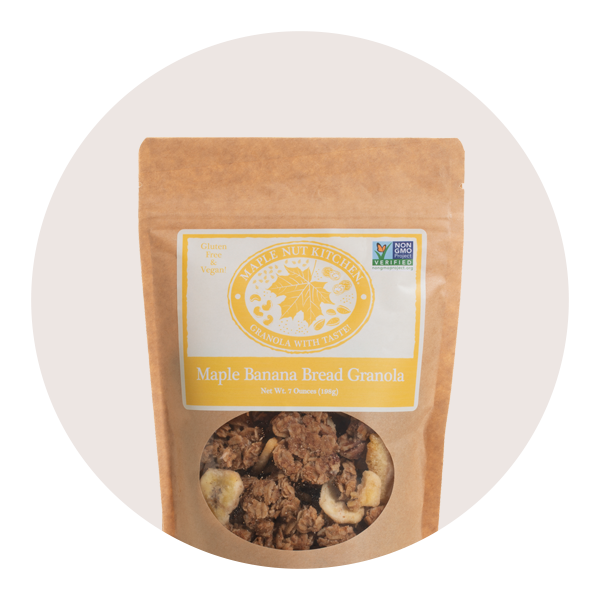 Maple Banana Bread Granola